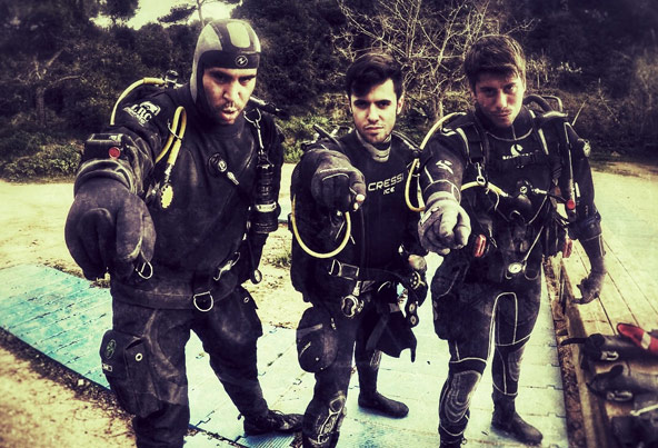 Cours de plongée open water diver à la Costa Brava
